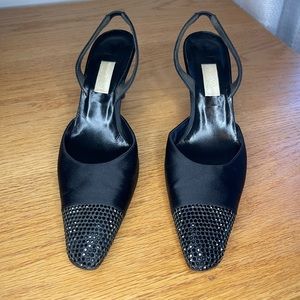 Vintage Vera Wang Kitten Heeled Sandals